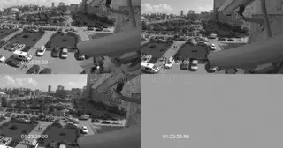 Установка систем видеонаблюдения на парковке в Донском в октябре